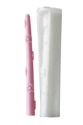 RKPM HOMES Candle Stick Mold I 3D Long Rod Pillar Silicone Epoxy Mould I for DIY Handmade Ornament Cake Décor Aromatherapy Soy Wax Resin Art Craft Making Home Table Decoration (Daisy)