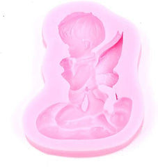 Angel Silicone Mold Craft Art Silicone Soap Mold Craft Molds DIY Handmade Soap Molds (Praying Angel 1 Cavity)