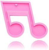 RKPM HOMES Silicone Fondant Mold Chocolate Candy Gumpaste Sugarcraft Cake Decorating Tools Paper Clay Mold (Music Symbol Shape)
