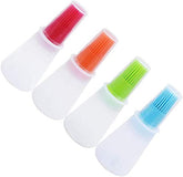 RKPM Oil Bottle Brush- Silicone Pastry Brush for Roasting, sauteing, Baking or Grilling, Frying, BBQ, Cooking Oil Dispenser Kitchen Tools Accessories(8 Pcs)