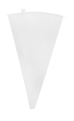 RKPM HOMES Pastry Bags I Thick Cotton Icing Bag I Reusable, Dishwasher Safe I for DIY Cookies Chocolate Cupcake Dessert Icing Cream Decorating I Baking Supplies Tools I White – 30 cm (1)