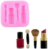 RKPM HOMES Makeup Design Fondant Cake Molds 3D Silicone Soap Chocolate Candy Decorative Baking Bakeware Mould. (Eyebrow Pencil Makeup Mold)