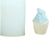 RKPM HOMES Cupcake Shape Chocolate Mold I 3D Flower Ice Cream Silicone Casting Mould I for DIY Handmade Cake Décor Candy Jelly Gummy Muffin Cookies Soap Ice Cube Resin Wax Candle Art Craft (Style2)