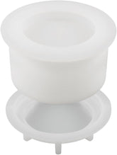 RKPM HOMES Candles Holders Resin Mold I Concrete Silicone Epoxy Casting Mould with Lid I for DIY Handmade Necklace Art Crafts Jewelry Storage Box Ring Trinket Container Home Decorations (Round)