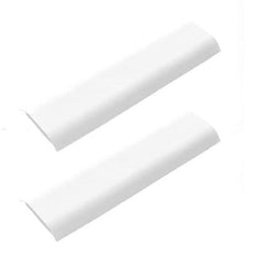 RKPM HOMES Cable Protector I Concealer Cord Cover I Self-Adhesive Wall Mount Paintable Cable Management for Home, Office, Warehouse I Easy to Unfold & Open I Raceway to Hide Wires (Pack of 1, White)