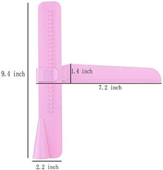 RKPM HOMES ® Plastic Adjustable Fondant Cake Scraper Icing Piping Cream Spatula Edges Smoother Baking Tool (Pink)