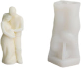 RKPM HOMES Women Pregnancy Candle Molds I 3D Abstract Pregnant Mom & Dad Silicone Wax Epoxy Mould I for DIY Handmade Ornament, Cake Décor, Aromatherapy, Soap, Resin Art Craft Making, Home Decoration