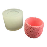 RKPM HOMES Vessel Candle Mold I Moon Round Silicone Concrete Epoxy Resin Deep Casting Jar Mould I Concrete Molds for DIY Handmade Art Crafts Jewelry Storage Ring Trinket Container Box Home Décor (Large)