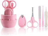 RKPM HOMES Baby Grooming Kit|Hair Brush & Manicure Set For Toddler Soft Bristles Brush|With Scissors/Nail Clipper|Healthcare Daily Hygiene Set|Kids Gift Travel Bath For Boy Girl-Set Of 5,Multicolor