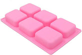 RKPM HOMES Silicone Brownie Pan Molds for Baking, Cupcake, Cheesecake, Cornbread, Muffin, Sponge Cake, Soap, Resin Epoxy Casting Mold (26 x 15.8 x 2.5 cm)