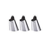 RKPM HOMES® Finger Guard for Cutting Finger Hand Protector Guard, Stainless Steel Finger Guard Cutting Protector Kitchen Safe Slice Tool, Avoid Hurting When Slicing, Chopping and Dicing (3 Pcs)
