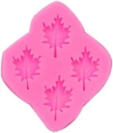RKPM HOMES Leaf Shape Chocolate Fondant Mold I 3D Mini Ginkgo Leaves Candy Mould Tray I for DIY Homemade Cake Décor Cupcake Topper Chocolate Donut Ice Cube Polymer Clay Soap Resin Art Crafts (B)