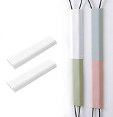 RKPM HOMES Cable Protector I Concealer Cord Cover I Self-Adhesive Wall Mount Paintable Cable Management for Home, Office, Warehouse I Easy to Unfold & Open I Raceway to Hide Wires (Pack of 2, White)