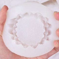RKPM HOMES Chrysanthemum Chocolate Mold I 3D Fondant Sunflower Flower Shape Silicone Candy Mould I for DIY Handmade Cake Décor Aroma Beads Polymer Clay Soap Pendant Resin Candle Art Crafts Making (A)