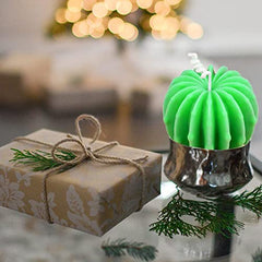 RKPM HOMES Candle Molds | 3D Fruits Shape Fondant Silicone Wax Mould | Succulent Molds | Handmade Candles Making | Mould for Mousse Dessert Soap Cake DIY Decorating – 1 Cavity (Cactus Shape)