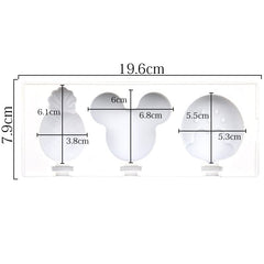 RKPM HOMES Lollipop Silicone Candy Mold Silicon Chocolate Lollipop Moulds (Cartoon Shap Candy Mold)