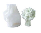 RKPM HOMES Flower Bouquet Candle Mold I 3D Lily Basket Pillar Silicone Epoxy Mould I Special for Valentine's Day I for DIY Handmade Ornament Aromatherapy Soap Resin Art Craft Making Home Party Décor