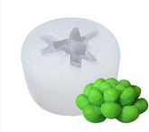 RKPM HOMES Cactus Flower Plants Candle Mold I 3D Fondant Silicone Scented Wax Mould I Succulent Molds for DIY Handmade Ornament Chocolate, Cake Décor, Resin Art Craft Making, Home Decoration (RK137)