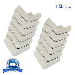 RKPM Baby Safety Corner Protectors - Cushion Guard White 12 Pcs
