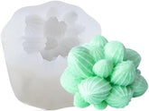 RKPM HOMES Cactus Flower Plants Candle Mold I 3D Fondant Silicone Scented Wax Mould I Succulent Molds for DIY Handmade Ornament Chocolate, Cake Décor, Resin Art Craft Making, Home Decoration (RK186)