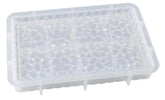 RKPM HOMES Coaster Mould I Silicone Gypsum Clouds Epoxy Resin Deep Casting Tray I for Homemade Ornament DIY Art Crafts Jewelry Storage Box Ring Trinket Container Home Table Decoration (Rectangle)