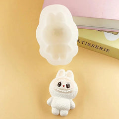 RKPM HOMES Ice Cube Mold I 3D Fondant Doll Shape Silicone Baking Mold I for DIY Handmade Cake Décor Candy Cupcake Gummy Polymer Clay Ice Maker Cookies Chocolate Soap Resin Muffin Making