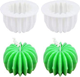 RKPM HOMES Candle Molds | 3D Fruits Shape Fondant Silicone Wax Mould | Succulent Molds | Handmade Candles Making | Mould for Mousse Dessert Soap Cake DIY Decorating – 1 Cavity (Cactus Shape)