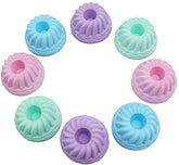 RKPM HOMES Jelly Silicone Baking Cups Pumpkin Silicone Molds for Jelly Nonstick Fancy Dessert Mold - Bpa Free Jello and Mini Cakes Molds Size 5.7 x 4 x 3 CM (6 Pcs)