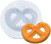 RKPM HOMES Cookie Fondant Mold I 3D Silicone Donut Mould I for DIY Handmade Sugarcraft Cake Decoration, Polymer Clay, Candy, Cupcake Toppers, Jelly, Muffin, Soap Resin Wax Making (Heart Chakli)