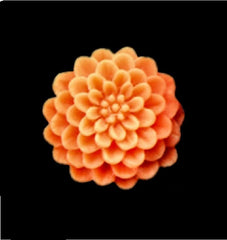 RKPM HOMES Chocolate Mould | Chrysanthemum Flower Shape 3D DIY Fondant Silicone Candy Mold | Baking Tools for Cake Chocolate Candy Ice Jelly Soap | Cake Baking Moulds | Bakeware Molds - 1 Cavity 4.6 Cm X 1.4 Cm