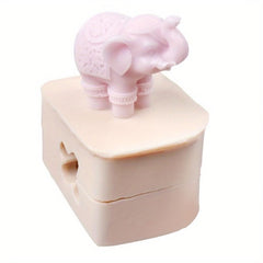 RKPM HOMES Candle Mold I 3D Fondant Intricate Elephant Shape Silicone Scented Plaster Mould I for DIY Handmade Ornament Cake Décor Chocolate Aromatherapy Soap Gypsum Resin Clay Art Craft Home Décor