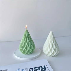 RKPM HOMES Candle Mold I 3D Fondant Abstract Geometric Pillar Tree Silicone Epoxy Mould I Succulent Molds for DIY Handmade Ornament, Cake Décor, Aromatherapy, Soap, Resin Art Craft Making (Honeycomb)