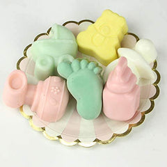 RKPM HOMES 6 Cavities Silicone Soap Molds, Homemade Soap Making Chocolate Baking Molds (6 Cavity Baby Tool Mold)