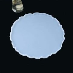 RKPM HOMES Coaster Mould I Silicone Irregular Shape UV Epoxy Resin Deep Casting Tray I for Homemade Ornament DIY Art Crafts Jewelry Storage Box Ring Trinket Container Home Table Decoration