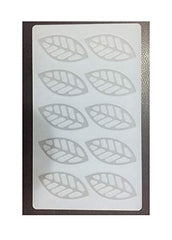 RKPM HOMES Mini Silicone Chocolate Insert Mould Cake Decoration Mould Decor Mould (10 Leaf Insert)