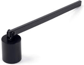 RKPM HOMES Stainless Steel Candle Snuffer I Candle Extinguisher Cover with Long Handle & Straight Tube I for Putting Out Candle Flame Safely I Candle Accessory I Black - Type B