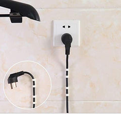 RKPM HOMES Cable Clips Organizer Self-Adhesive Drop Wire Holder Cord Management Clip (Transperent 20)