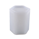 RKPM HOMES Candles Holders Resin Mold I Cylinder Pillar Silicone Epoxy Casting Mould I for Handmade DIY Jewelry Trinket Storage, Makeup Container, Flower Plant Pot, Pen Holder (Hexagon Shape)