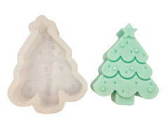 RKPM HOMES Candle Mold I 3D Fondant Silicone Scented Wax Mould I Special for Christmas Succulent Molds for DIY Handmade Aromatherapy Ornament Soap Cake Décor, Resin Art Craft (Star Christmas Tree)