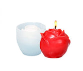 RKPM HOMES Rose Bud Candle Mold I Fondant Silicone Scented Wax Mould I Succulent Molds | Handmade Candles Making | Mould for Mousse Dessert Soap Cake DIY Decorating Art Cakes Crafts (Large)