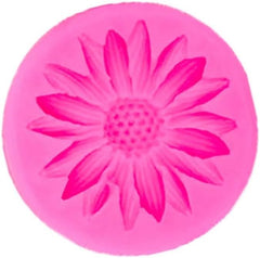 RKPM HOMES Flower Chocolate Mold I 3D Fondant Chrysanthemum Sunflower Shape Silicone Candy Mould I Cake Décor Aroma Beads Polymer Clay Soap Pendant Resin Candle Art Crafts Making (Sun Flower)