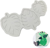 RKPM HOMES Leaf Shape Chocolate Mould | Leaves 3D DIY Fondant Silicone Candy Mold | Baking Tools for Cake Chocolate Candy Ice Jelly Soap | Cake Baking Moulds | Bakeware Molds | Multicolor - 3 Cavity