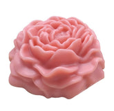 RKPM HOMES Candle Mold I 3D Fondant Small Peony Flower Shape Silicone Epoxy Mould I for DIY Handmade Ornament Chocolate, Aromatherapy, Soap, Resin Art Craft, Home Desktop Wedding Decoration - 1 Cavity