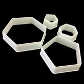 RKPM HOMES 4-Pieces DIY Cake Plunger Cutter Molds Sugarcraft Cake Decorating, Football Shape Cutter