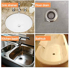 RKPM HOMES Kitchen Sink Strainer Stainless Steel Drain Filter Strainer with Large Wide Rim 9 Cm for Kitchen Sinks (1 Pcs)