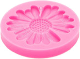 RKPM HOMES Keychain Mold I Daisy Flower Shape with Hole Silicone Epoxy Mould I for Handmade DIY Pendant Necklace Jewelry, Resin Casting, Chocolate, Cake Décor Art Craft Making (with Hole)