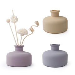 RKPM HOMES Diffuser Bottle Vase Resin Mold I Pillar Casting Plaster Silicone Epoxy Mould I Succulent Concrete Molds for DIY Handmade Candles Jewelry Trinket Storage Flowers Pot Decoration (CC)