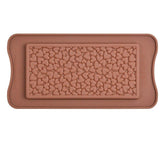 RKPM HOMES Valentine Heart Shape Chocolate Mould | Dairy Milk Chocolate Bar | Silicone DIY 3D Candy Mold | Ideal for Chocolate and Cake Decoration | for Cake, Brownie Topper, Gummy & Jello – Brown