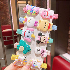RKPM HOMES Baby Girl Hair Clips for Girls Hair Barrettes for Girls, Baby Girl Hair Accessories for Girls, Baby Hair Clips for Girls Animal Hair Pin Clip?10 Pcs?