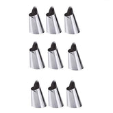 RKPM HOMES® Finger Guard for Cutting Finger Hand Protector Guard, Stainless Steel Finger Guard Cutting Protector Kitchen Safe Slice Tool, Avoid Hurting When Slicing, Chopping and Dicing (9 Pcs)